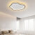 OQD卧室灯2024年最流行灯轻奢风现代简约LED吸顶灯云朵创意个性卧室 白色40厘I米单色白光
