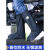 初构想（CHUGOUXIANG）日本进口雨鞋男女防水防滑雨天雨鞋套加厚耐磨底硅胶 高筒-经典黑 M38-39码