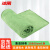 冰禹 BGA-245 多用途清洁抹布 擦玻璃搞卫生厨房地板洗车毛巾 酒店物业清洁抹布30×60cm 绿色（1条）