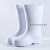 耐磨高筒棉靴白色食品靴 耐油耐酸食品厂厨房保暖雨靴EVA胶鞋工业品 高度8cm左右：白色(牛筋底-不加棉) 36