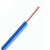ABB 电线 2.5方单股单芯铜线 PVC绝缘层蓝色 单位：米
