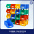仓库零件盒塑料分格箱长方形收纳盒货架组合式塑料斜口 A2#斜口盒蓝色240x155x115