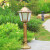 太阳能户外防水花园别墅草坪灯小区路灯室外家用超亮新农村 3米古铜色接电款加厚杆 送LED光