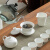 HYWLKJ德化羊脂玉白瓷功夫茶具整套陶瓷茶壶盖碗礼盒装家用办公室泡茶杯 QL白瓷茶具14头（风铃杯）