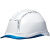 SMVP定制适用安全帽工地高强劳保安全帽防灾头盔透气舒适型 现货：白帽+帽檐紫（日本制