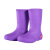新款雨鞋女士高筒雨靴中筒防滑防水加绒胶鞋套鞋时尚高筒耐磨水鞋 梦幻紫+棉套 38