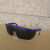 LISM定制护目镜防飞溅防风沙安全透明防护眼镜 劳保眼镜 工作护目镜 黄边眼镜