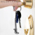 维诺亚迷你便捷游标卡尺0-40mm钥匙扣便携工具挂件测量工具锌合金钥匙扣 【银色】1个装