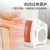 暖风扇机家用电吹风取暖器瞬热小型电暖器冬季浴室取暖 白色2.2米电源线