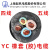 上海起帆电缆YZ橡皮线铜芯软线4芯5芯3+1*0.5/1/1.5/2.5/4/6平方 YC3*10+2*6 1米 (11米起发货)