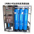 一二级反渗透水处理设备大型工业纯化水净水器EDI超纯水机0.5吨1 米白色 1吨玻璃钢三罐
