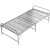 LISM适用于钢丝单人床老人折叠床结实铁架子90公分的一米宽的老式 【加长】铁条床90宽