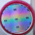 中芯CPU晶圆wafer光刻片集成电路芯片半导体硅片教学片定 六寸BA2送悬浮支架