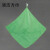 环绿 清洁方巾 挂钩 超细纤维毛巾 绿色 30*30cm 10条装