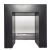 萌依儿极窄铝合金垭口门套入户门阳台厨卫窗套门框包边哑钛整版的 铝合金瓷美银灰-色