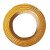 凤达 国标铜芯单芯单股铜线 BV2.5平方 黄色 1米