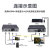 品韦HDMI高音视频光端机hdmi光纤收发器光纤延长器1080P单模单纤议价 1路HDMI+USB+独立音频+环出  1