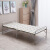 JPHZNB适用于钢丝单人床老人折叠床结实铁架子90公分的一米宽的老式 加固铁条床100宽+丝绵垫