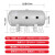 定制空压机储气罐小型高压真空桶存气筒10L20L30升非标充气缓冲压力罐 10L-B-白(190*450) 【送原厂配件】