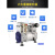 无油真空泵工业用小型抽气泵抽真空机负压泵大流量抽真空机头 一级550D+插头开关 +过滤器