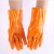 耐酸碱工业劳保手套橡胶手套加厚耐用防腐蚀化工塑胶耐磨胶皮防水 绿色磨砂款