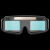 博雷奇电焊眼镜自动变光防护强光防打眼焊工二保氩弧焊烧焊接护目镜 双屏真彩变光眼镜【送10片