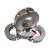 适用于定制铝合金分离型轴套光轴夹套圆管卡扣钢管抱箍连轴器限位 轴径12