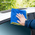 米其林（MICHELIN）洗车毛巾吸水加厚汽车擦车巾车用家用巾多功能鹿皮抹布纤维 40*40蓝色(3条)+40*40黄色(3条)