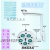 康泰  手术无影灯 微整美容 牙科 宠物吊式立式落地移动式 吊式5孔(固定光)(灯泡款)