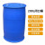 工业胶油桶 200升化工塑料圆桶 双环柴油桶 加厚闭口桶 大蓝桶 200L大桶周转车 200L双环桶不锈钢周转车5轮