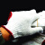 手套批发加厚劳保工地干活棉纱针织机械防护保暖耐磨防滑棉线手套 漂白800