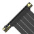 零度世家PCIe4.0 显卡延长线16X显卡竖装适合30 40显卡PCIT3.0全系列全速无损 黑色 PCIE3.0 X16 （线身150mm）