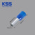 KSS欧式端子ET系列管型端子凯士士冷压针型端子多规格可选 ET2.5-10BE蓝色 （100个）