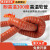 耐高温风管红色矽胶风管耐温300度热风管排烟管道通风排气管阻燃 黑色内径32mm*4米1根