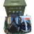 嘉博森fmj05防毒面具防生化毒气核污染化学实验87式MF11B自吸式防毒面罩 绿色盒子