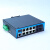 拓宾网管型工业交换机千兆4光8电SFP工业级以太网WEB环网管理VLAN导轨式IP40防雷宽温宽压TB-G848GS-SFP