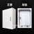 比亚迪充电桩保护箱适用于镂空家用壁挂式新能源特斯拉理想 500*600*250 机械密码锁白色保护箱镂空款