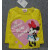 迪士尼（Disney）日单babydoll女宝宝纯棉套头肩扣长袖T恤胶印印花女童秋衣 黄色米奇红心 80cm
