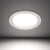 FSL佛山照明LED筒灯客厅卧室过道嵌入式天花灯全铝射灯客厅桶灯 6W/白玉银边/正白/开孔90-100mm