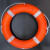 素界   应急救援船用CCS标准型国标实心塑料救生圈大浮力4.3KG救生圈带CCS证书