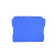 蜀研 塑料箱；405×305×150mm蓝色带盖 单位/个
