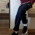 耐克（NIKE）裤子男裤冬季运动裤加绒保暖休闲裤直筒长裤 623455-010黑色内里加绒 M