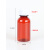 50 60 100ml小口透明塑料分装瓶液体水剂样品瓶聚酯瓶取样瓶刻度 500ml透明方瓶-40个
