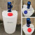 耐酸碱加药箱桶带减速电机环保污水药剂PE搅拌桶装置PAMPAC1吨 三相电BLD09-i-0.55kw+200l