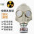 德威狮核工业处理防护 抗辐射服 防毒面具防化服生化服装备化学连体全身 单件防护服单套不含其它配件 M