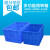 加厚周转箱塑料长方形大号物料箱塑胶箱中转胶框货架 3号外尺寸：340*265*125mm