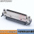 VHDCI68PIN连接器V68母座90度焊板 小68P插座 68针CN型 单层68针 V68插头焊线式