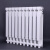 压铸铝暖气片家用水暖铜铝复合壁挂式散热器换热器定制暖气 中心距300mm整体高度365mm