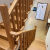 维诺亚红橡木橡胶木实木楼梯踏步板烤漆家用户外别墅复式定制踏步板 红橡木楼梯踏板
