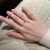 珠惠魅戒指女轻奢感洋气设计感的独特贝母珍珠装饰指环2023新款 3 方形贝母开口戒
